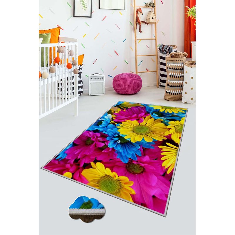 Casa si Gradina - Textile si covoare - Covoare - Covoare casa - Covor, Conceptum Hypnose, multicolor, 160x230 cm, 100% poliester, antiderapant, 477HFT1755 - Infinity.ro