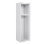 Casa si Gradina - Mobilier - Comode si corpuri - Noptiere - Noptiera, Hanah Home, pal melaminat, alb, 20x65x15 cm - Infinity.ro
