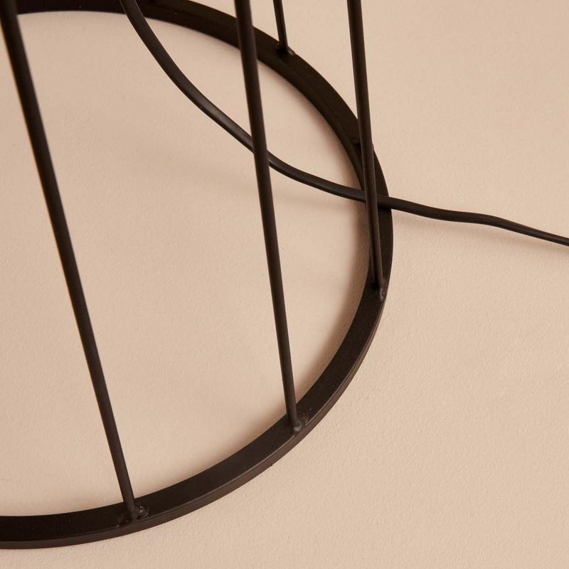 Casa si Gradina - Corpuri si surse de iluminat - Veioze si lampi - Lampadare - Lampadar, Opviq, metal, negru, 144 cm, 780SGN3538 - Infinity.ro
