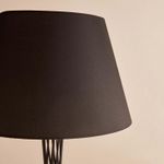 Casa si Gradina - Corpuri si surse de iluminat - Veioze si lampi - Lampadare - Lampadar, Opviq, metal, negru, 144 cm, 780SGN3538 - Infinity.ro