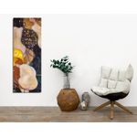 Casa si Gradina - Decoratiuni - Tablouri - Tablou decorativ pe panza, Wallxpert, multicolor, 30x80 cm, 100% panza, rama lemn, gustav klimt - Infinity.ro