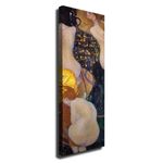 Casa si Gradina - Decoratiuni - Tablouri - Tablou decorativ pe panza, Wallxpert, multicolor, 30x80 cm, 100% panza, rama lemn, gustav klimt - Infinity.ro