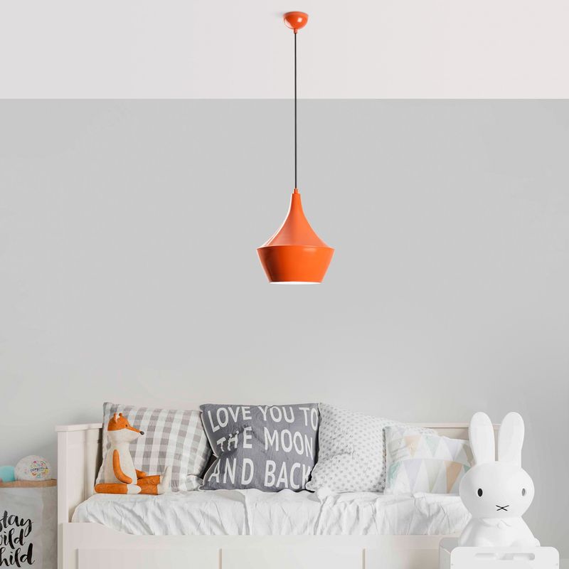 Casa si Gradina - Corpuri si surse de iluminat - Lustre si pendule - Candelabru, Opviq, metal, portocaliu, inaltime reglabila 37-130 cm - Infinity.ro