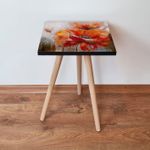 Casa si Gradina - Mobilier - Mese si birouri - Masute de cafea - Masuta laterala, Hanah Home, mdf, multicolor, 35x35x42 cm, 481LNA1912 - Infinity.ro