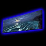 Casa si Gradina - Electrice - Tablouri electrice si accesorii - Tablou canvas cu led, Wallxpert, poliester, multicolor, 30x90 cm - Infinity.ro