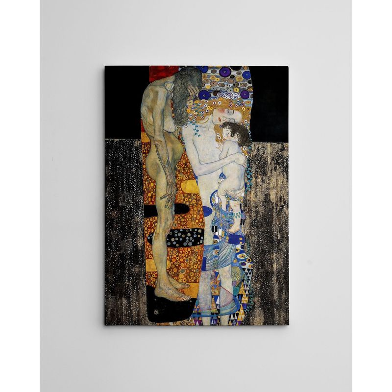Casa si Gradina - Decoratiuni - Tablouri - Tablou decorativ pe panza, Wallxpert, multicolor, 70x100 cm, 100% panza, Gustav Klimt, 684GST1142 - Infinity.ro