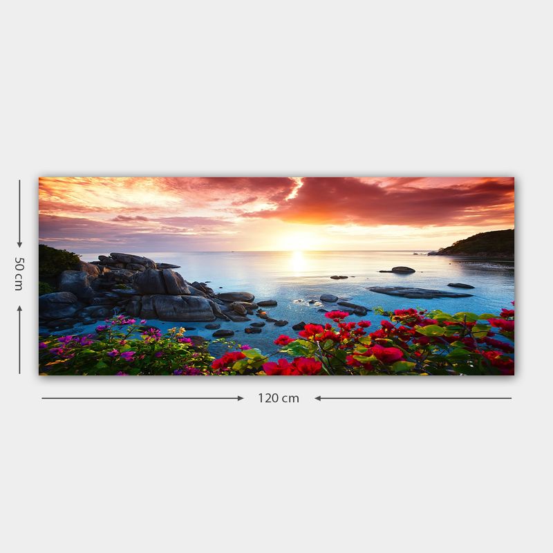 Casa si Gradina - Decoratiuni - Tablouri - Tablou decorativ, Wallxpert, panza, multicolor, 50x120 cm, 451ERN1325 - Infinity.ro