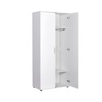 Casa si Gradina - Mobilier - Dulapuri si sifoniere - Sifoniere - Sifonier, Hanah Home, pal melaminat, alb, 80x47x187 cm - Infinity.ro