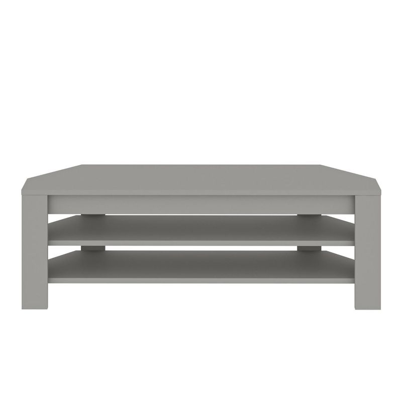 Casa si Gradina - Mobilier - Comode si corpuri - Comode - Comoda tv, Hanah Home, pal melaminat, gri, 120x40x30 cm - Infinity.ro