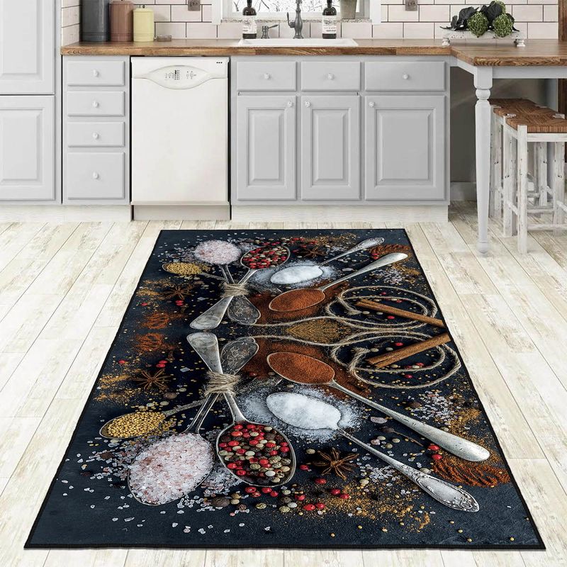 Casa si Gradina - Textile si covoare - Covoare - Covorase intrare - Covoras de intrare, Conceptum Hypnose, multicolor, 80x150 cm, 100% poliester, antiderapant, 476HFT1117 - Infinity.ro