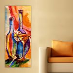 Casa si Gradina - Decoratiuni - Tablouri - Tablou decorativ, Wallxpert, panza, multicolor, 50x120 cm, 451ERN2014 - Infinity.ro