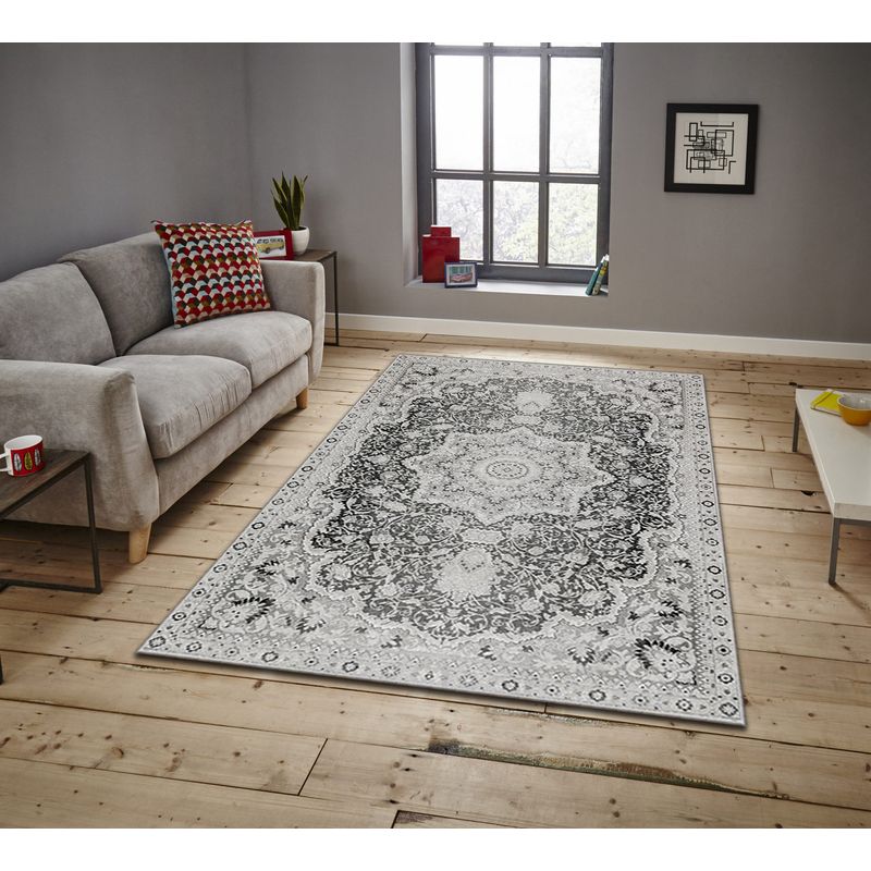 Casa si Gradina - Textile si covoare - Covoare - Covoare casa - Covor, Conceptum Hypnose, multicolor, 160x230 cm, 100% poliester, antiderapant, 288NGR1943 - Infinity.ro