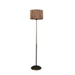 Casa si Gradina - Corpuri si surse de iluminat - Veioze si lampi - Lampadare - Lampadar, Opviq, metal, negru si auriu rose, capac 30x30 cm, inaltime 165 cm - Infinity.ro