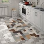 Casa si Gradina - Textile si covoare - Covoare - Covorase intrare - Covoras de intrare, Conceptum Hypnose, cafea, 80x150 cm, 100% poliamida, antiderapant, lavabil la masina, 955ANR1772 - Infinity.ro