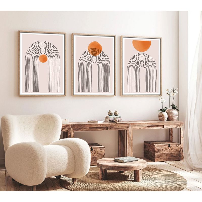 Casa si Gradina - Decoratiuni - Tablouri - Tablou decorativ cu rama, Wallxpert, mdf, multicolor, 70x50 cm, set 3 piese, 693BSE1250 - Infinity.ro