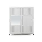 Casa si Gradina - Mobilier - Dulapuri si sifoniere - Sifoniere - Sifonier, Hanah Home, pal melaminat, alb, 190x60x216 cm - Infinity.ro