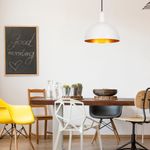 Casa si Gradina - Corpuri si surse de iluminat - Lustre si pendule - Candelabru, Opviq, fier, alb auriu, 30x117 cm - Infinity.ro