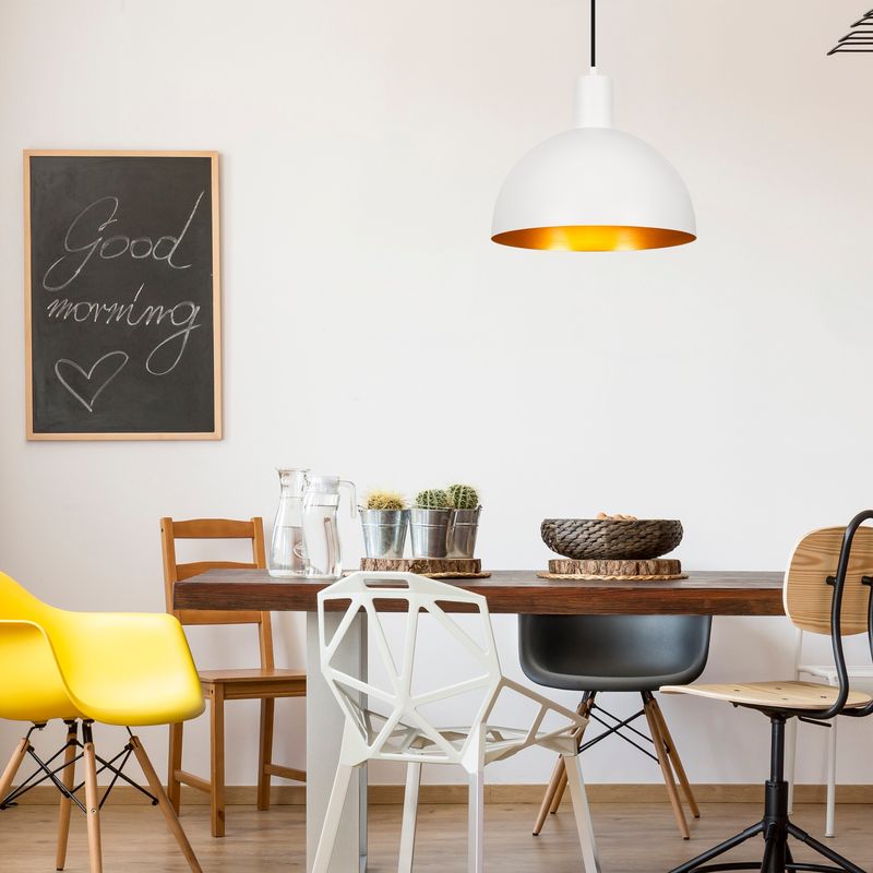 Casa si Gradina - Corpuri si surse de iluminat - Lustre si pendule - Candelabru, Opviq, fier, alb auriu, 30x117 cm - Infinity.ro