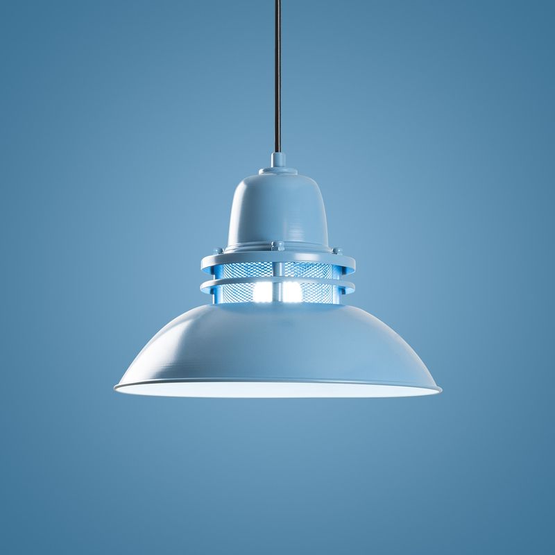 Casa si Gradina - Corpuri si surse de iluminat - Lustre si pendule - Candelabru, Opviq, metal, albastru deschis, reglabil, 32-121 cm - Infinity.ro
