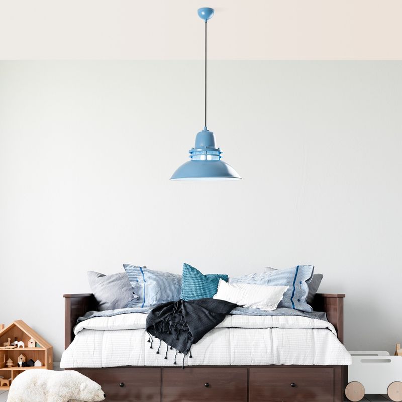 Casa si Gradina - Corpuri si surse de iluminat - Lustre si pendule - Candelabru, Opviq, metal, albastru deschis, reglabil, 32-121 cm - Infinity.ro