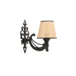 Casa si Gradina - Corpuri si surse de iluminat - Plafoniere, aplice si spoturi - Aplica, Opviq, metal, natural, negru, 24x26 cm - Infinity.ro