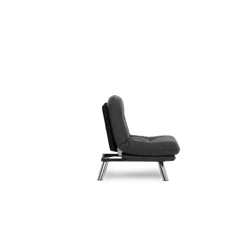 Casa si Gradina - Mobilier - Canapele si coltare - Canapele - Canapea extensibila, Atelier Del Sofa, in, gri inchis, 110x70 cm - Infinity.ro