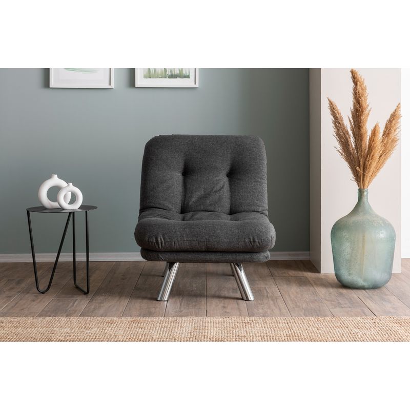 Casa si Gradina - Mobilier - Canapele si coltare - Canapele - Canapea extensibila, Atelier Del Sofa, in, gri inchis, 110x70 cm - Infinity.ro