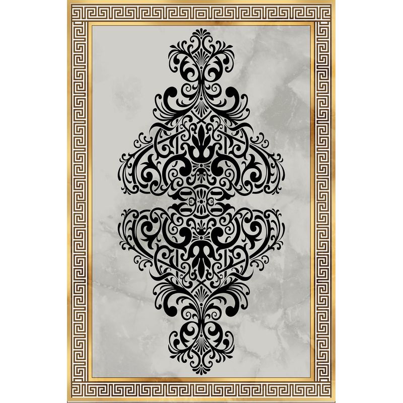 Casa si Gradina - Textile si covoare - Covoare - Covoare casa - Covor, Conceptum Hypnose, multicolor, 50x80 cm, 100% poliester, antiderapant, 474HFT1140 - Infinity.ro