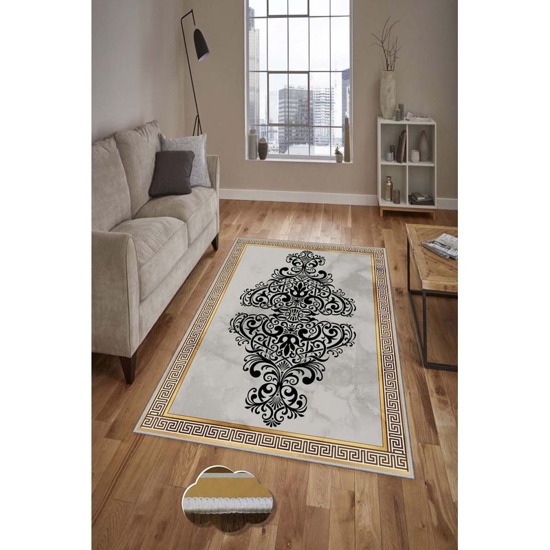 Casa si Gradina - Textile si covoare - Covoare - Covoare casa - Covor, Conceptum Hypnose, multicolor, 50x80 cm, 100% poliester, antiderapant, 474HFT1140 - Infinity.ro