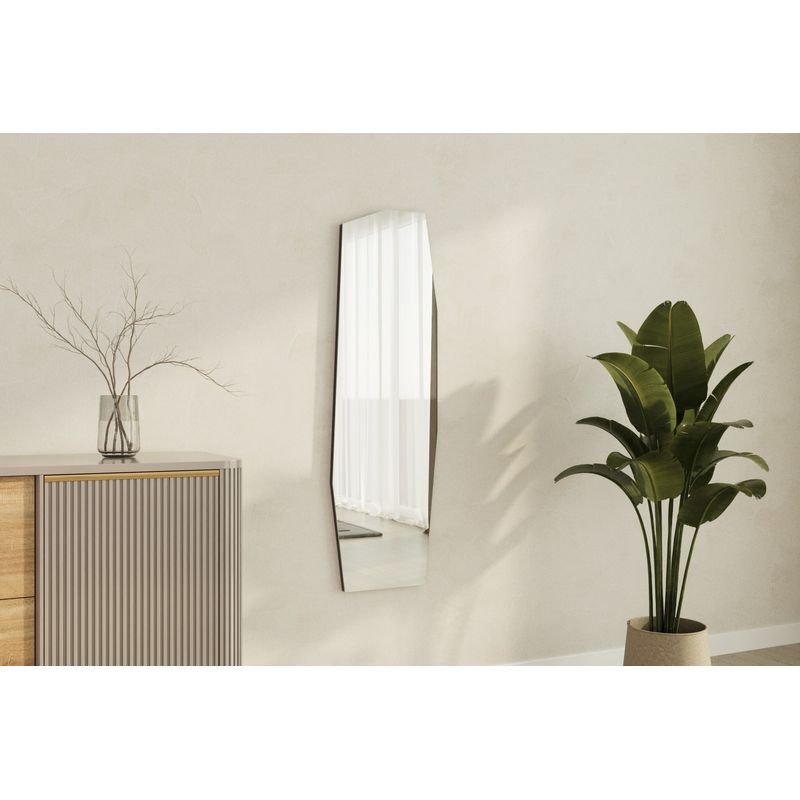 Casa si Gradina - Decoratiuni - Oglinzi - Oglinda, Hanah Home, mdf, negru, 40x120x2.2 cm, 116SAM1213 - Infinity.ro