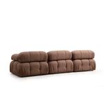 Casa si Gradina - Mobilier - Scaune si fotolii - Fotolii - Fotoliu, Hanah Home, poliester, maro, 95x95x75 cm - Infinity.ro