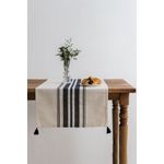 Casa si Gradina - Textile si covoare - Textile bucatarie - Fete de masa - Fata de masa, Hermia, albastru marin, 50x150 cm, bumbac si poliester - Infinity.ro