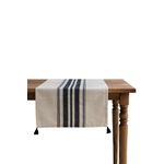 Casa si Gradina - Textile si covoare - Textile bucatarie - Fete de masa - Fata de masa, Hermia, albastru marin, 50x150 cm, bumbac si poliester - Infinity.ro