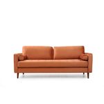 Casa si Gradina - Mobilier - Canapele si coltare - Canapele - Canapea 3 locuri, Atelier Del Sofa, 100% poliester, portocaliu, 215x90x70 cm - Infinity.ro