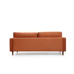 Casa si Gradina - Mobilier - Canapele si coltare - Canapele - Canapea 3 locuri, Atelier Del Sofa, 100% poliester, portocaliu, 215x90x70 cm - Infinity.ro
