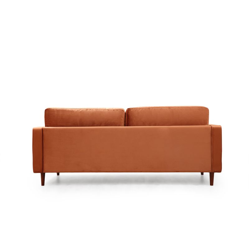 Casa si Gradina - Mobilier - Canapele si coltare - Canapele - Canapea 3 locuri, Atelier Del Sofa, 100% poliester, portocaliu, 215x90x70 cm - Infinity.ro
