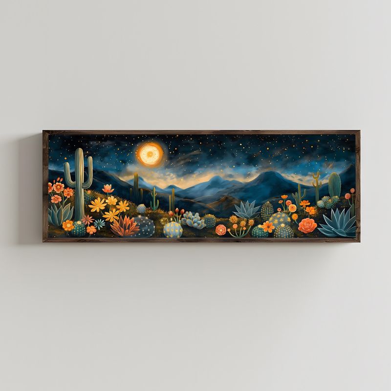 Casa si Gradina - Decoratiuni - Tablouri - Tablou decorativ inramat, Wallxpert, mdf, multicolor, 40x120x3.5 cm - Infinity.ro