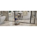 Casa si Gradina - Mobilier - Mobilier baie - Etajere baie - Etajera baie, Hermia, metal, negru, 35x10x82 cm - Infinity.ro