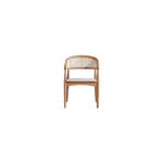 Casa si Gradina - Mobilier - Scaune si fotolii - Scaune - Scaun, Hanah Home, lemn de fag, tesatura teddy, natural, 54x49x79 cm - Infinity.ro