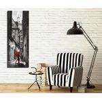Casa si Gradina - Decoratiuni - Tablouri - Tablou decorativ, Wallxpert, panza, multicolor, 30x80 cm, rama lemn, 762SYM3293 - Infinity.ro