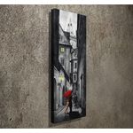 Casa si Gradina - Decoratiuni - Tablouri - Tablou decorativ, Wallxpert, panza, multicolor, 30x80 cm, rama lemn, 762SYM3293 - Infinity.ro