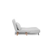 Casa si Gradina - Mobilier - Canapele si coltare - Canapele - Canapea extensibila 2 locuri, Atelier Del Sofa, stofa teddy, gri, 120x180 cm - Infinity.ro