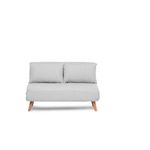 Casa si Gradina - Mobilier - Canapele si coltare - Canapele - Canapea extensibila 2 locuri, Atelier Del Sofa, stofa teddy, gri, 120x180 cm - Infinity.ro