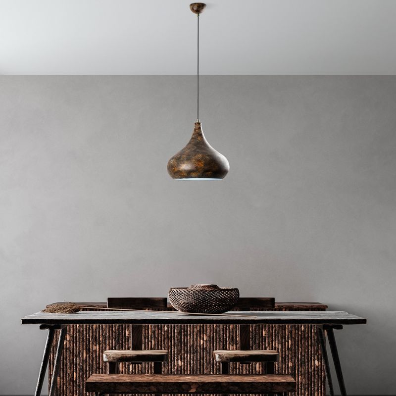 Casa si Gradina - Corpuri si surse de iluminat - Lustre si pendule - Candelabru, Opviq, metal, antichizat, 30x30x35 cm - Infinity.ro