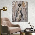 Casa si Gradina - Decoratiuni - Tablouri - Tablou decorativ, Wallxpert, panza, multicolor, 50x70 cm, pictat manual, 405HND1222 - Infinity.ro