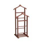 Casa si Gradina - Mobilier - Organizare si depozitare - Umerase si valeti - Suport valet, Hanah Home, lemn masiv, nuc, 33.5x46x120 cm, 570VLT2402 - Infinity.ro