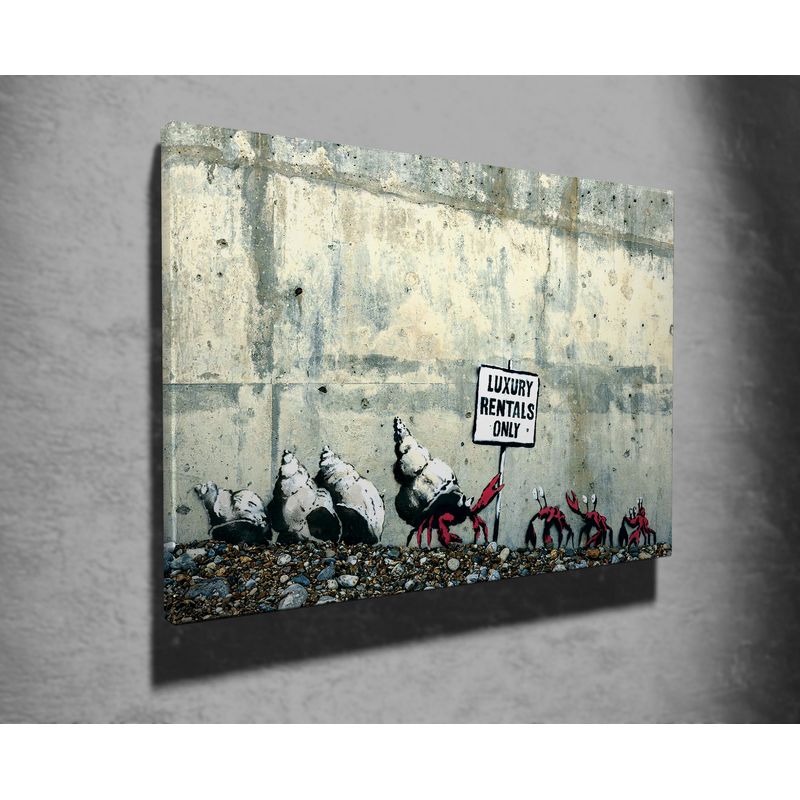 Casa si Gradina - Decoratiuni - Tablouri - Tablou canvas decorativ, Wallxpert, multicolor, 50x70 cm, 50% bumbac, 50% poliester, rama lemn, 966BRS1181 - Infinity.ro