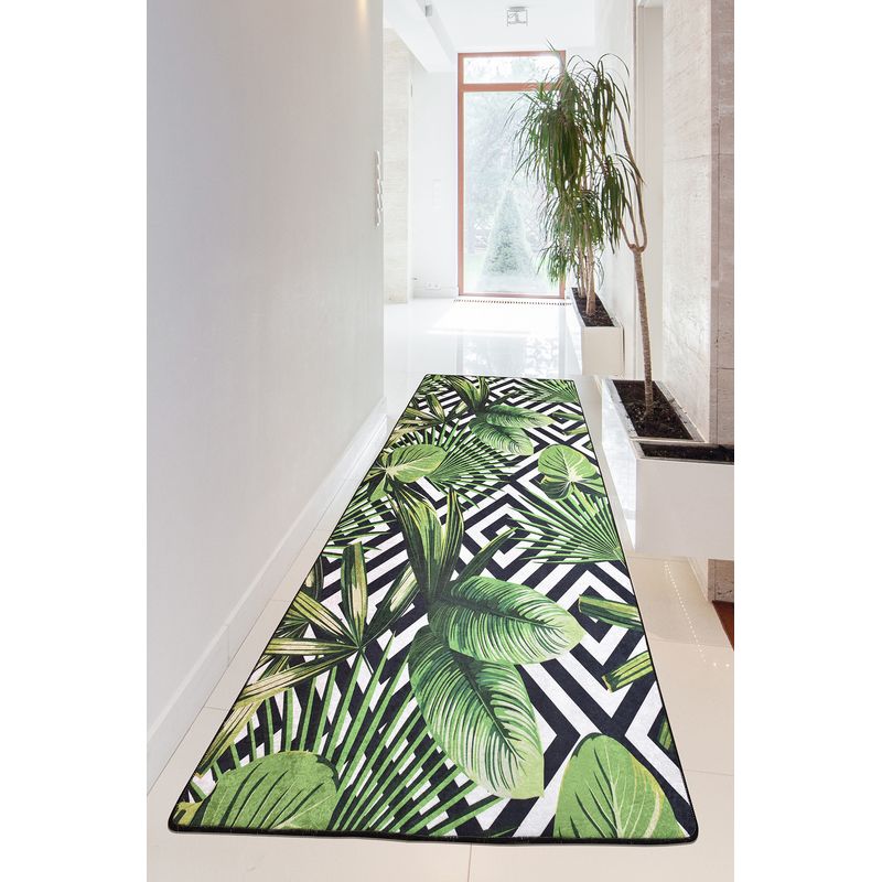 Casa si Gradina - Textile si covoare - Covoare - Covorase intrare - Covoras de intrare, Conceptum Hypnose, multicolor, 80x150 cm, 100% poliester, antiderapant, lavabil la masina, 286CHL3961 - Infinity.ro