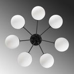 Casa si Gradina - Corpuri si surse de iluminat - Lustre si pendule - Candelabru, Opviq, metal, negru, 65x40 cm - Infinity.ro