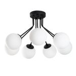 Casa si Gradina - Corpuri si surse de iluminat - Lustre si pendule - Candelabru, Opviq, metal, negru, 65x40 cm - Infinity.ro